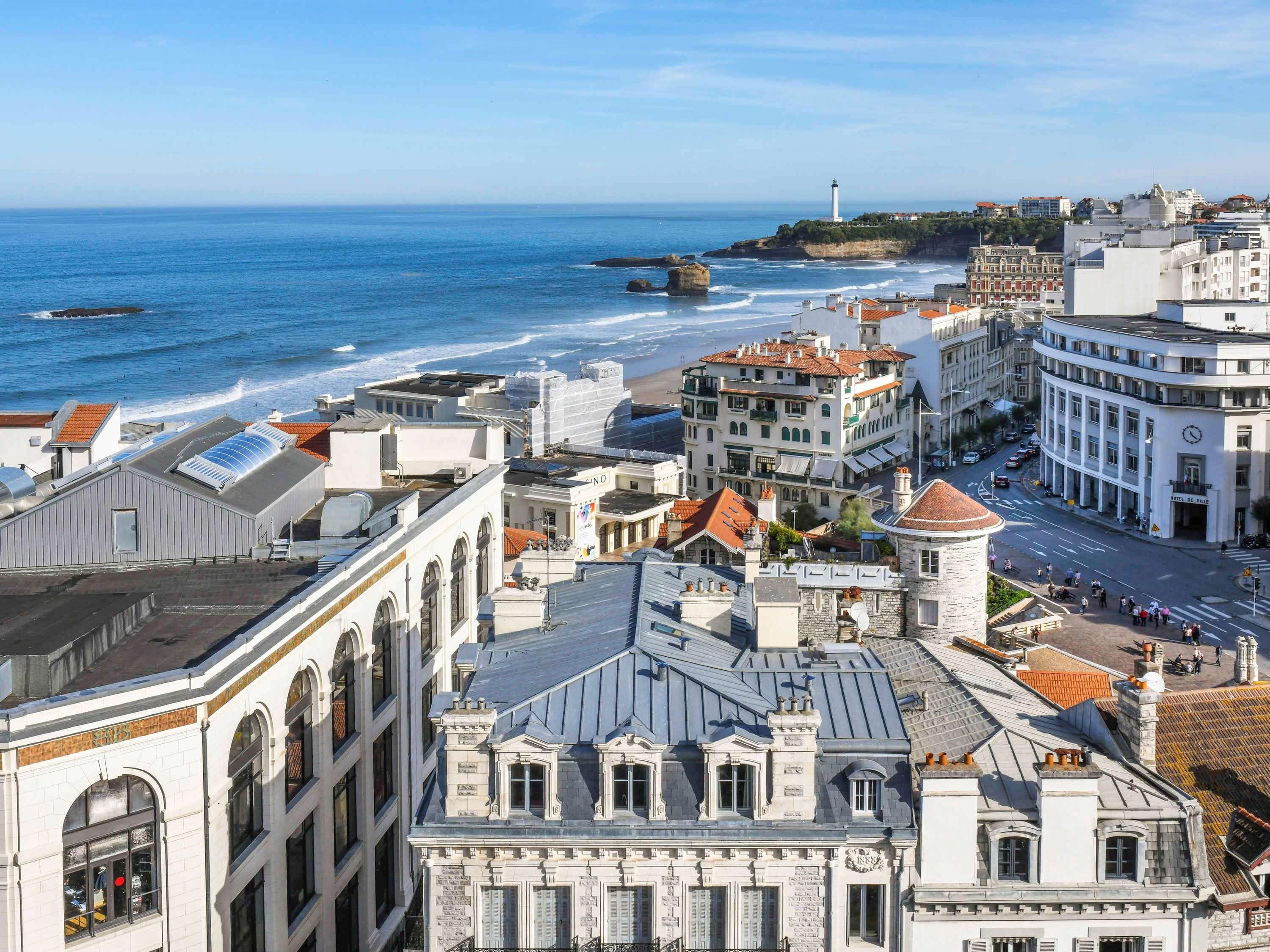 Mercure Président Biarritz Plage Esterno foto