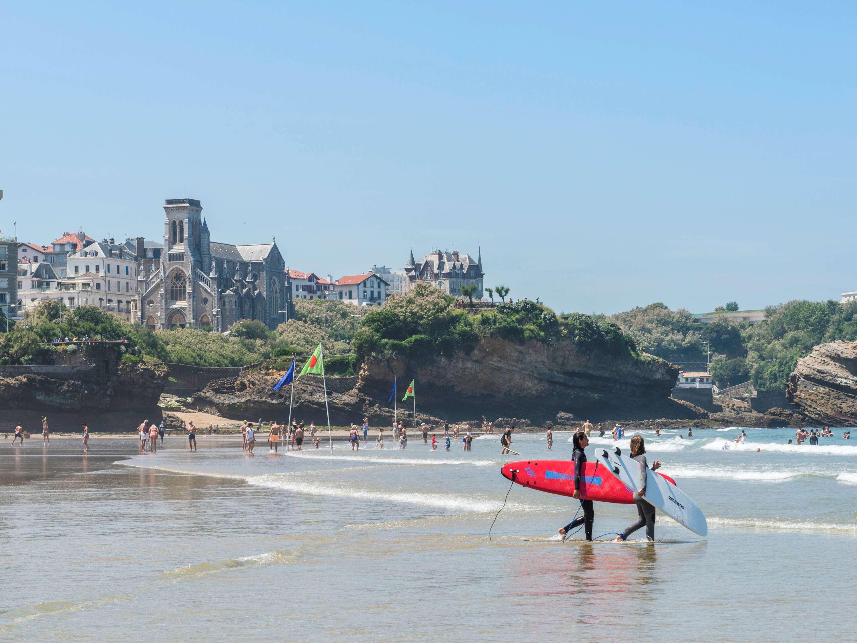 Mercure Président Biarritz Plage Esterno foto